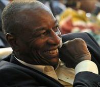 Guinea's new civilian President Prof Alpha Conde - Photo: BBC web site