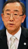 UN Secretary-General Ban Ki-Moon supported the new national broadcaster