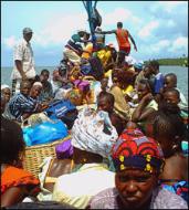 Boat passengers without life jackets