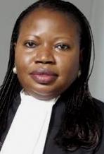 ICC Prosecutor Fatou Bensouda - would just love to have the DRC killer in the cells facing justice.