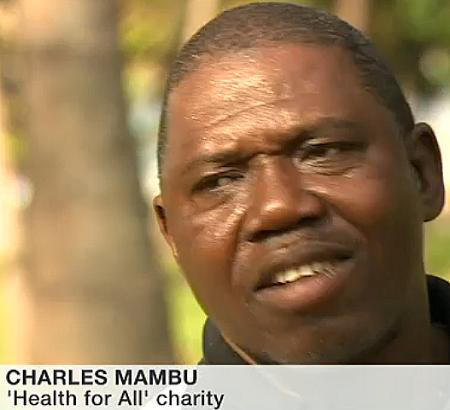 Charity activist Charles Mambu could not find any reason why the Kerry Town facility is not - ebola-bbc-andrew