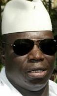 Gambia's Yahyah Jammeh - claims he can cure AIDS