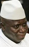 President Jammeh - he disagrees with the ECOWAS decision