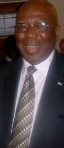 Former President Ahmad Tejan Kabbah
