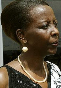 Rwandan Foreign Minister Louise Mushikiwabo