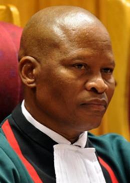 The head of the Constitutional Court of South Africa Chief Justice Mogoeng Mogoeng.