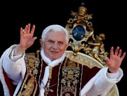 Pope Benedict the 16th resigns in a historic move citing health reasons