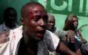 Picture of the excesses of an intolerant and violent ruling clique as opposition party members are brutalised