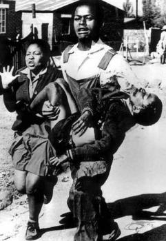 The iconic picture that reminds us of the tyranny of apartheid.