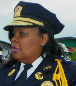 Liberia's Deputy Police Chief Stryker
