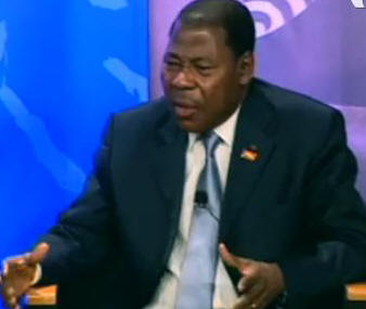Chairman of the African Union and President of Benin Yayi Boni